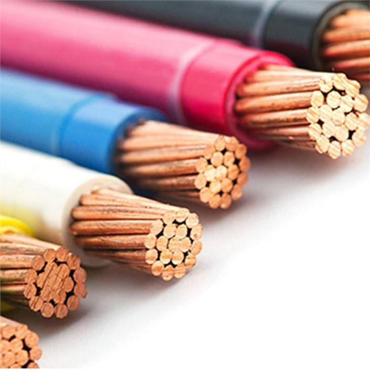 Stranded Conductor Copper Wire Pvc Insulation Nylon Sheath Electrical Wire